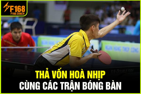 Thả vốn hòa nhịp cùng các trận bóng bàn Thả vốn hòa nhịp cùng các trận bóng bàn