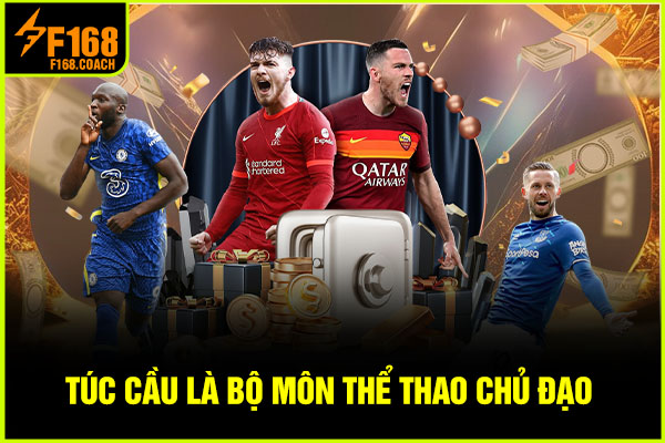 Túc cầu là bộ môn thể thao chủ đạo  Túc cầu là bộ môn thể thao chủ đạo