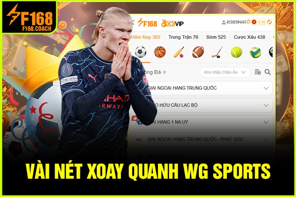 Vài nét xoay quanh WG Sports Vài nét xoay quanh WG Sports